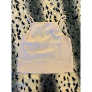 White cotton Top - Size S